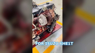 FÜR ISUZU 6HE1T Turbo Komplette Dieselmotorbaugruppe Passend für mittelgroße Isuzu-Lkw