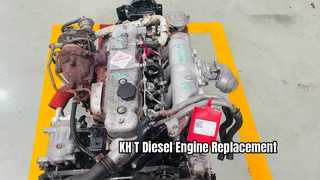 4KH1‑T Complete 3.0L 4‑Cylinder Turbo Intercooler Common‑Rail Diesel Engine Assembly