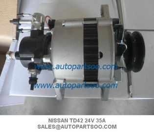 Ein guter Preis. SAFARI-GENERATOR Alternador NISSAN TD42 23100-11T18 Nissan Patrol, 24V, 35 Ampere, TD42 Online