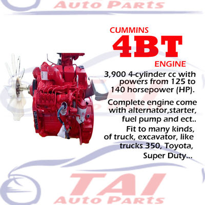 4BT 3.9L Komplett-Lkw-Motor für Cummins-Lkw-Maschinenbau
