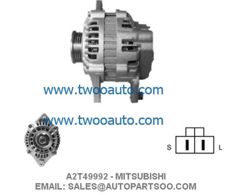 Guter Preis A2T49992 MD102084 Autogenerator Alternator Mitsubishi Alternator 12V 75A Alternatoren Online