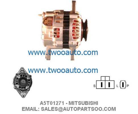 Guter Preis A5T00972 A5T01271 – MITSUBISHI Lichtmaschine 12V 50A Lichtmaschinen Online