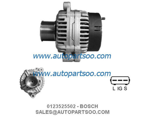 Guter Preis 0123525502 0986046040 – BOSCH Lichtmaschine 24V 90A Alternadores Online