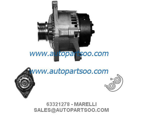 Guter Preis 63321278 63321311 - MARELLI Lichtmaschine 12V 65A Alternadores online