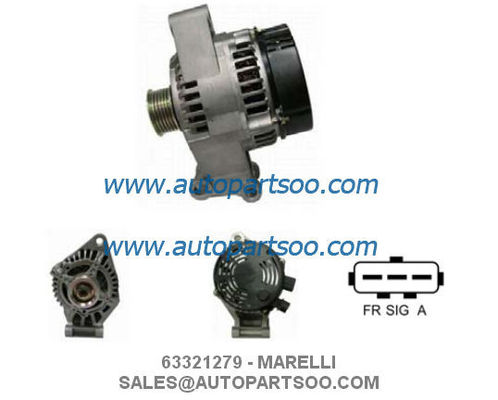 Guter Preis 63321279 63321679 - MARELLI Lichtmaschine 12V 80A Alternadores Online