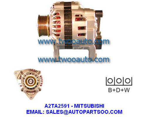 Guter Preis A2T81891 A2TA2591 - MITSUBISHI Alternator 12V 70A Alternatoren online