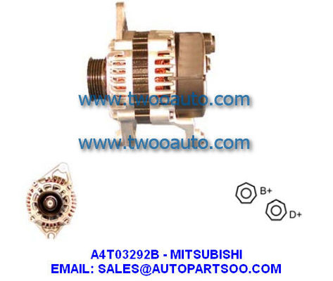 Guter Preis A4T03292A A4T03292B - MITSUBISHI Lichtmaschine 12V 90A Lichtmaschinen Online