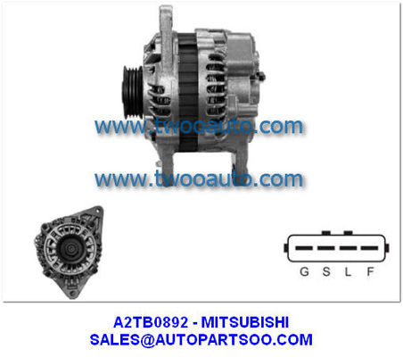 Guter Preis A2TA4991 A2TB0892 – MITSUBISHI Lichtmaschine 12V 85A Lichtmaschinen Online