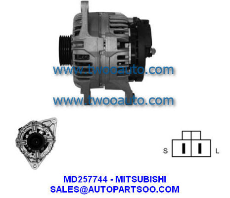 Guter Preis MD257744 MD357744 – MITSUBISHI Lichtmaschine 12V 85A Lichtmaschinen Online