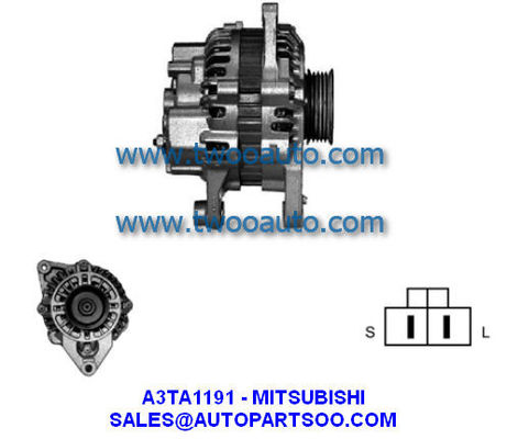 Guter Preis A3T14491 A3TA1191 – MITSUBISHI Lichtmaschine 12V 100A Lichtmaschinen online