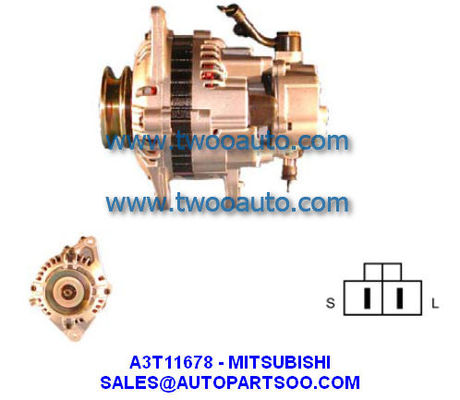 Guter Preis A3T11678 A3TN1578 – MITSUBISHI Lichtmaschine 12V 90A Lichtmaschinen online