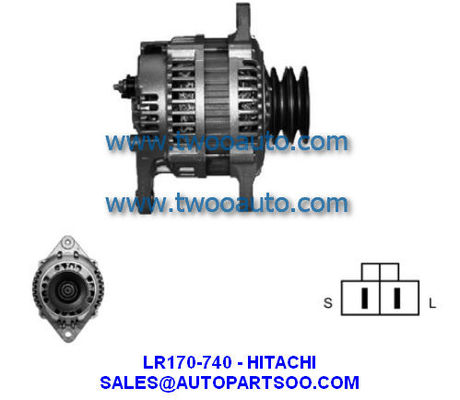 Guter Preis LR170-740 LR170-740B - HITACHI Lichtmaschine 12V 70A Lichtmaschinen Online