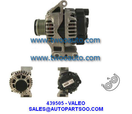 Guter Preis 437504 439505 439524 - VALEO Lichtmaschine 12V 90A Lichtmaschinen online