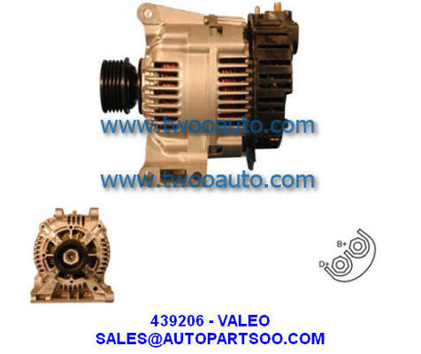 Guter Preis 436732 439206 A13VI178 – VALEO Lichtmaschine 12V 90A Lichtmaschinen online