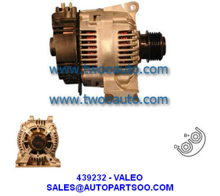 Guter Preis 439232 439333 A13VI202 – VALEO Lichtmaschine 12V 90A Lichtmaschinen Online