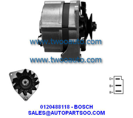 Guter Preis 0120488118 0120488119 - BOSCH Lichtmaschine 12V 65A Alternadores Online