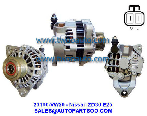 Guter Preis 23100-VW201 – Neuer NISSAN-Generator, 12 V, 80 A Online