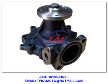 Good price Wasser-Pumpe J05c TS 16949 Maschinenteile Soems 16100-E0270 Hino Metall Online