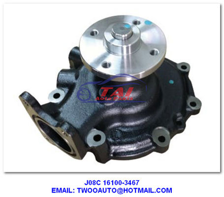 Guter Preis J08C 16100-3467 Kraftlenkpumpe für Fahrzeuge, Motorteile J08C Wasserpumpe HINO J08C Motor Online