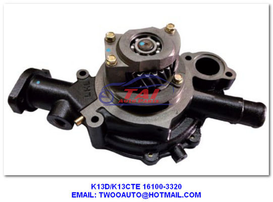 Guter Preis K13D K13CTE Autopump, Lkw-Teile K13C Wasserpumpe Assy OEM 16100-3320 Online