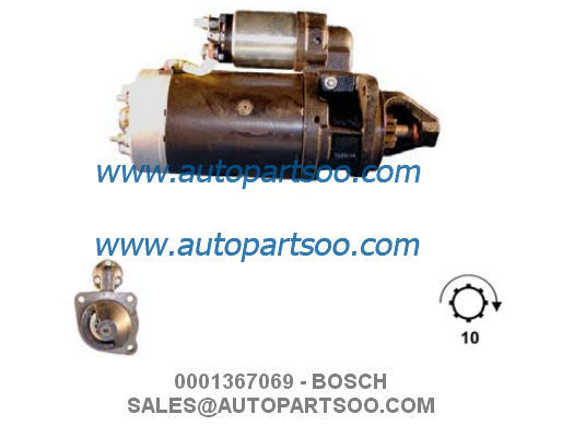 Guter Preis 0001367069 - BOSCH Anlasser 12V 3KW 10T MOTORES DE ARRANQUE Online