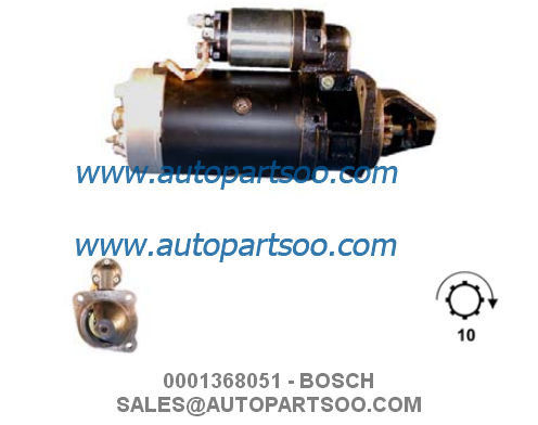 Guter Preis 0001368051 0986013770 - BOSCH Anlasser 24V 4KW 10T MOTORES DE ARRANQUE Online