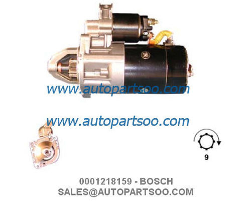 Guter Preis 0001218159 0001218759 - BOSCH Anlasser 12V 2,2KW 9T MOTORES DE ARRANQUE online