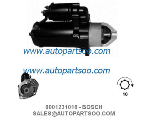 Guter Preis 0001231016 0986020170 - BOSCH Anlasser 24V 4KW 10T MOTORES DE ARRANQUE Online