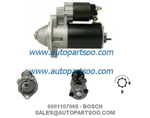 Guter Preis 0001107068 0001107069 - BOSCH Anlasser 12V 1,1KW 9T MOTORES DE ARRANQUE online