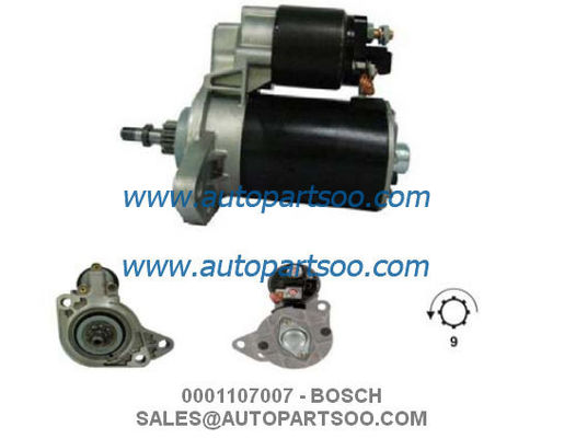 Guter Preis 0001106002 0001107007 - BOSCH Anlasser 12V 1,1KW 9T MOTORES DE ARRANQUE Online