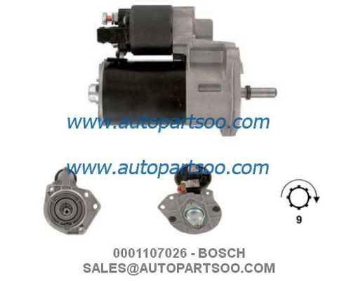 Guter Preis 0001107026 0001107103 - BOSCH Anlasser 12V 1,1KW 9T MOTORES DE ARRANQUE Online