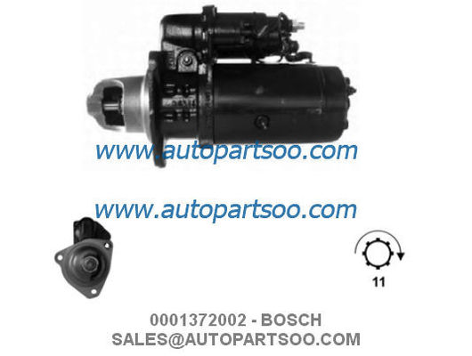 Guter Preis 0001372002 0001372003 - BOSCH Anlasser 24V 6,2KW 11T MOTORES DE ARRANQUE Online