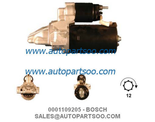 Guter Preis 0001109205 0001109304 - BOSCH Anlasser 12V 2KW 12T MOTORES DE ARRANQUE Online