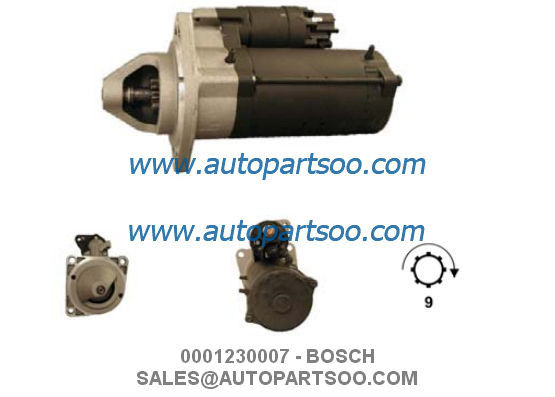 Guter Preis 0001230007 0001230010 - BOSCH Anlasser 12V 3KW 9T MOTORES DE ARRANQUE Online