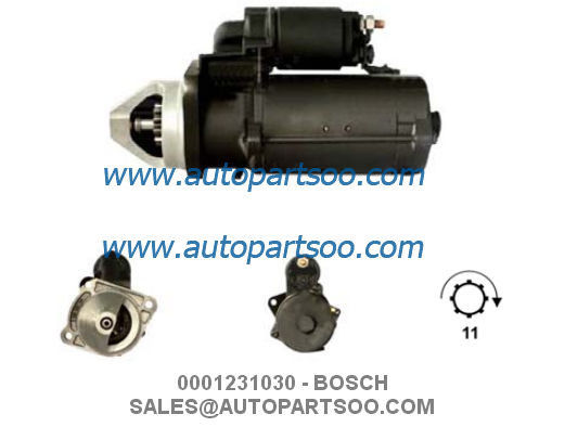 Guter Preis 0001231030 0001368056 - BOSCH Anlasser 24V 4KW 11T MOTORES DE ARRANQUE Online