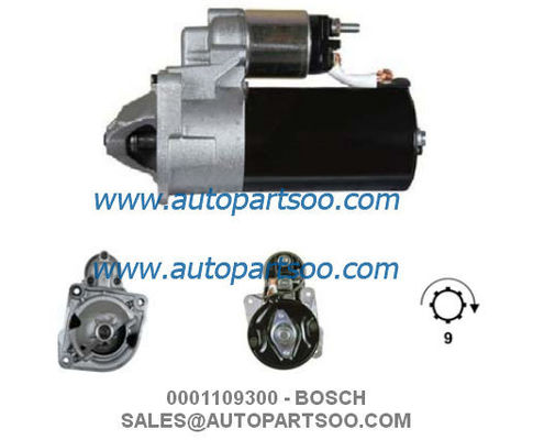 Guter Preis 0001109300 0001109301 - BOSCH Anlasser 12V 2,5KW 9T MOTORES DE ARRANQUE Online