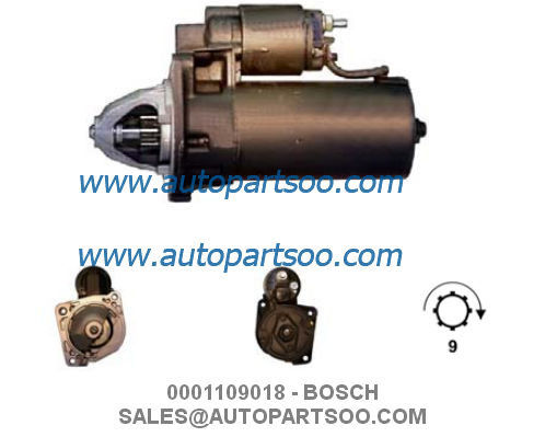 Guter Preis 0001109018 0001110092 - BOSCH Anlasser 12V 1,8KW 9T MOTORES DE ARRANQUE online