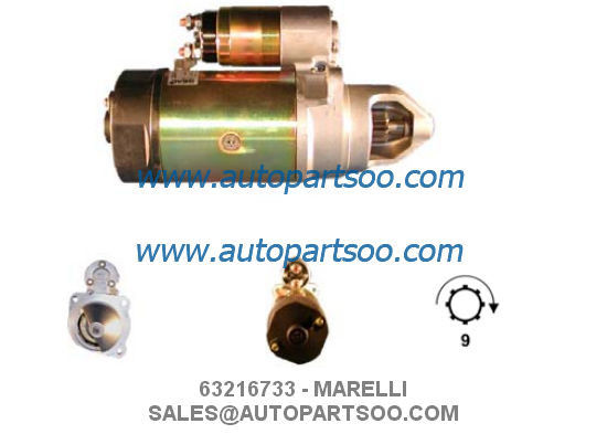 Guter Preis 63216702 63216733 - MARELLI Anlasser 24V 4KW 9T MOTORES DE ARRANQUE Online