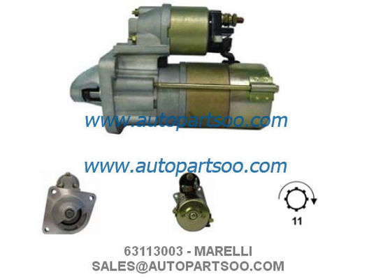 Guter Preis 63113003 0001108204 - MARELLI Anlasser 12V 1,8KW 9,10T MOTORES DE ARRANQUE online