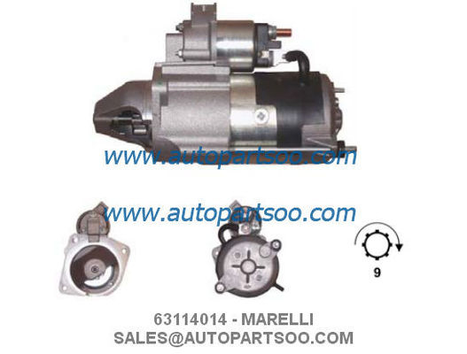 Guter Preis 63114014 0986021041 - MARELLI Anlasser 12V 2,6KW 9T MOTORES DE ARRANQUE online