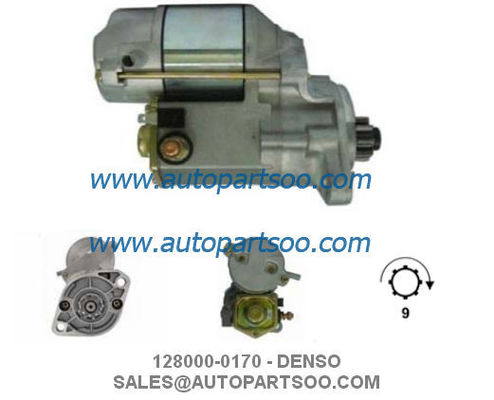 Guter Preis 128000-0171 128000-6640 - DENSO Anlasser 12V 1,4KW 9T MOTORES DE ARRANQUE Online