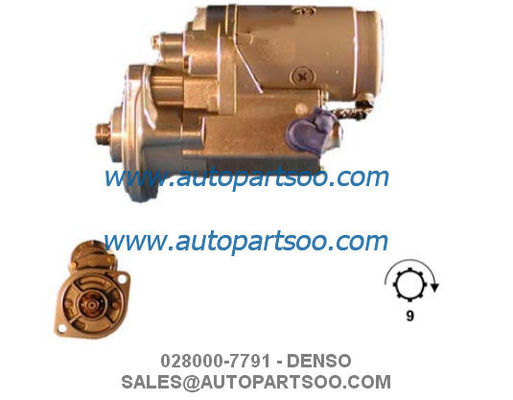 Guter Preis 028000-7791 128000-0020 - DENSO Startermotor 12V 2KW 9T MOTORES DE ARRANQUE Online