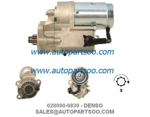 Guter Preis 028000-9830 128000-7030 - DENSO Anlasser 12V 2KW 9T MOTORES DE ARRANQUE Online
