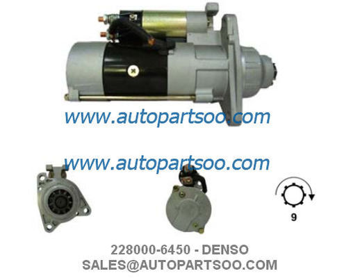 Guter Preis 228000-6450 LRS01459 – DENSO Anlasser 12 V, 1,2 kW, 9 Tonnen, Antriebsmotoren Online