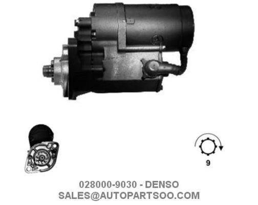 Guter Preis 028000-9030 228000-0691 - DENSO Anlasser 12V 2KW 9T MOTORES DE ARRANQUE Online