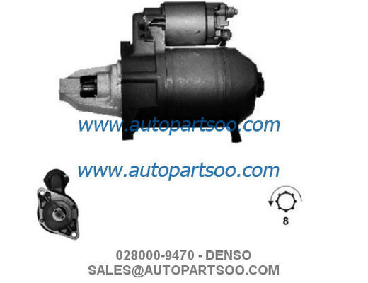 Guter Preis 028000-9470 128000-3621 - DENSO Anlasser 12V 0,8KW 8T MOTORES DE ARRANQUE Online