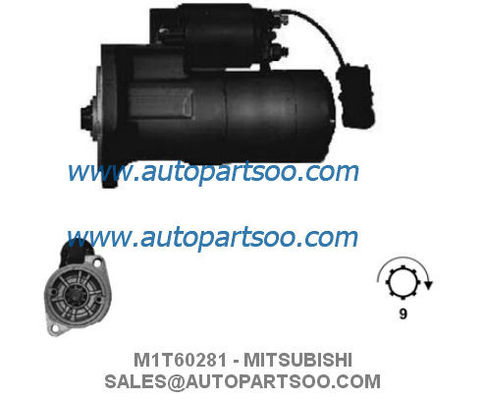 Guter Preis M1T60281 M1T60285 - MITSUBISHI Anlasser 12V 1,2KW 9T ARRANQUE-MOTOREN online