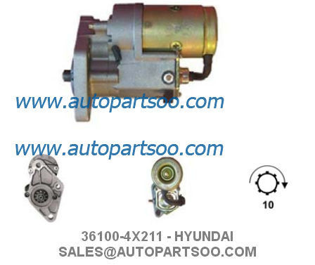 Guter Preis 36100-4X210 36100-4X211 - HYUNDAI Anlasser 12V 2,2KW 10T MOTORES DE ARRANQUE Online