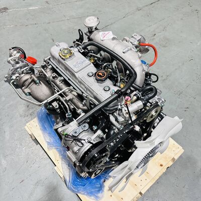 Guter Preis 4JB1T Turboaufgeladener 2,8L Dieselmotor komplett, kompatibel mit Qingling NKR 100P Leichtlastwagen Online