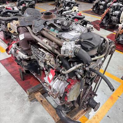 EK100T Turbolader 5,87L Hubraum Inline 6 Zylinder Mechanischer Dieselmotor für HINO-Lkw und Generatoren